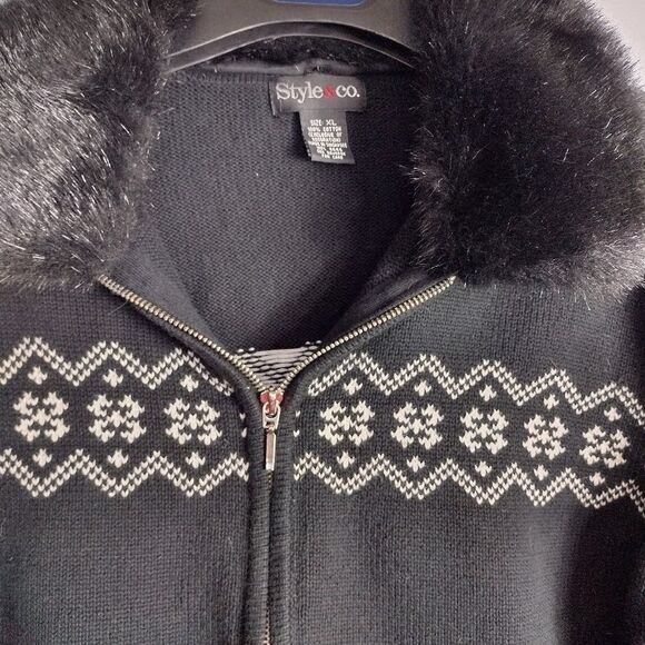 Style & Co cotton sweater - Picture 3 of 6